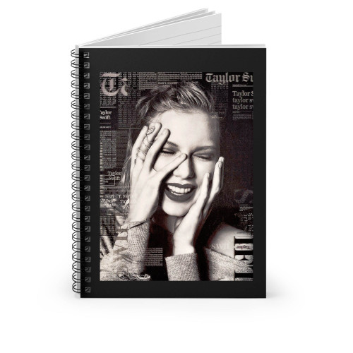 So Prettytaylor Swift Wallpaper Spiral Notebook