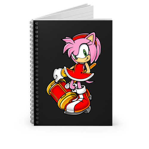 Sonic Adventure 2 Battle Amy Rose Spiral Notebook