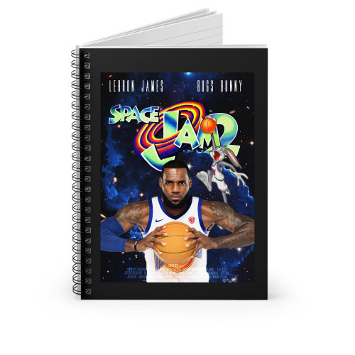 Space Jam 2 Theatrical Nba Spiral Notebook