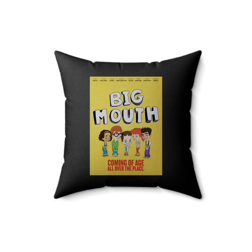 Big Mouth Season 3 Characters Square Pillow Cover