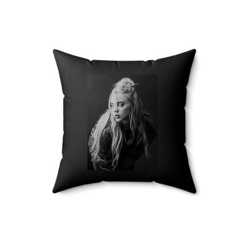 Billie Eilish Poster Singer Star Music Wall Art Square Pillow Cover