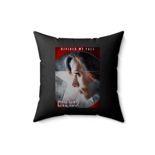 Captain America Civil War Scarlett Johansson Square Pillow Cover