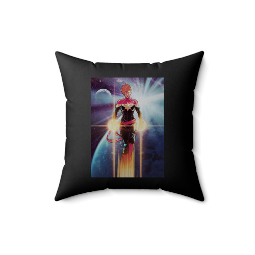 Captain Marvel 3 Square Pillow Cover