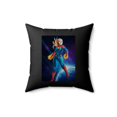 Captain Marvel 5 Square Pillow Cover