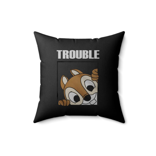 Chip And Dale Disney Couples Double Trouble Square Pillow Cover