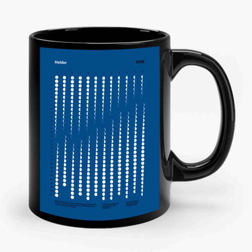 Helder Mondkalender 2018 Ceramic Mug