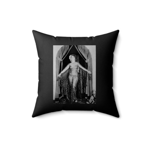 Clara Bow Square Pillow Cover