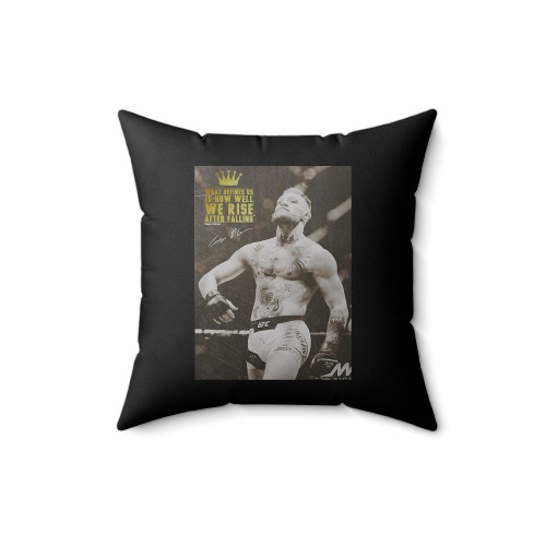 Conor Mcgregor Quote Square Pillow Cover