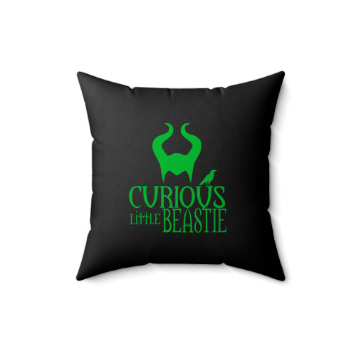 Curious Little Beastie Aurora Square Pillow Cover