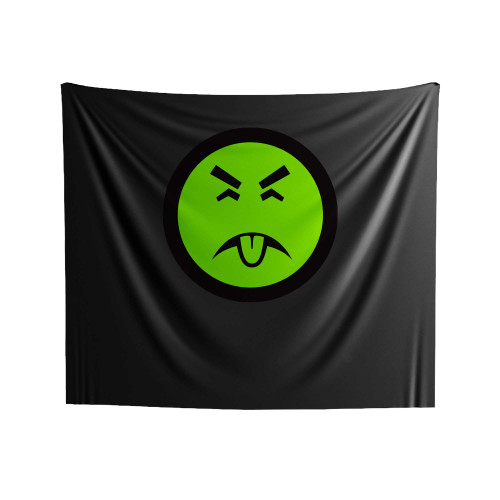 Mr Yuk 1980's Poison Poisonous Indoor Wall Tapestries
