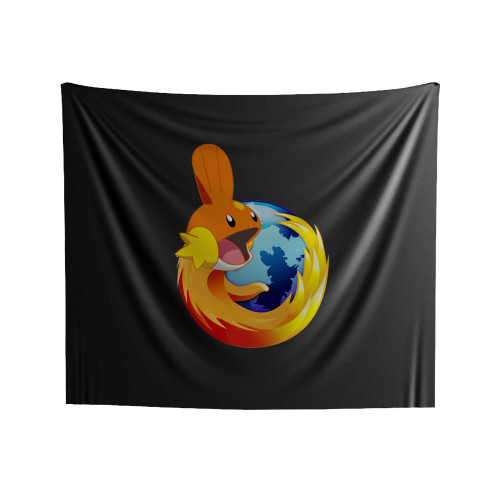 Mudkip Pokemon Logo Indoor Wall Tapestries