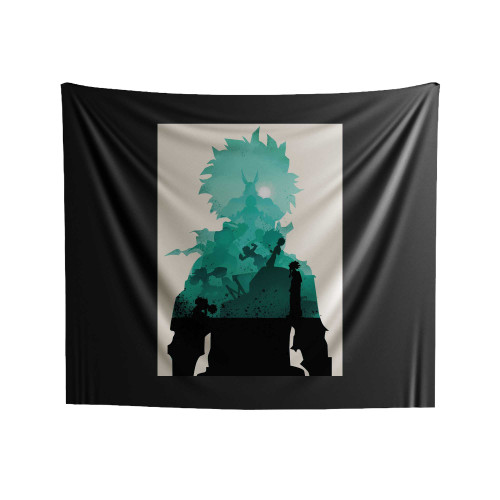 My Hero Academia Silhouette Indoor Wall Tapestries