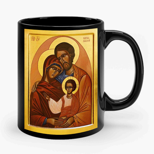 Holy Family Icon Ceramic Mug