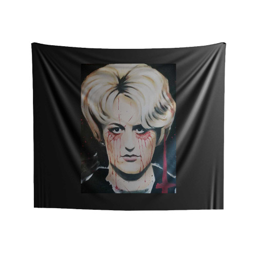Myra Hindley Serial Killer Indoor Wall Tapestries