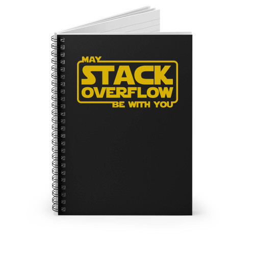 Stack Overflow With You Spiral Notebook