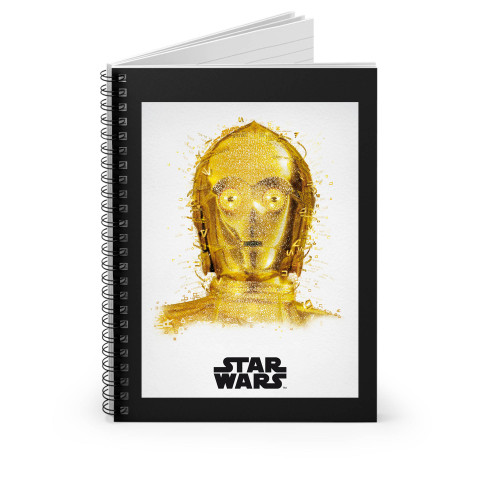 Star Wars C-3Po Spiral Notebook