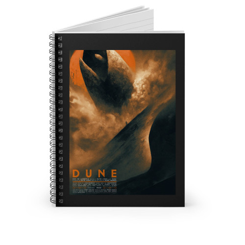 Stunning Dune Spiral Notebook