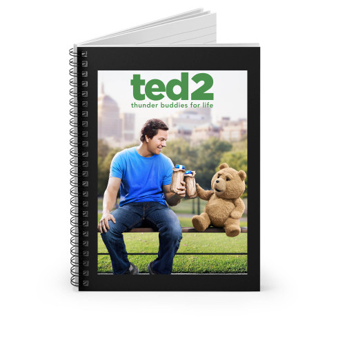 Ted 2 Thunder Buddies For Life Spiral Notebook