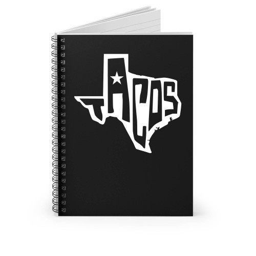 Texas Tacos Spiral Notebook