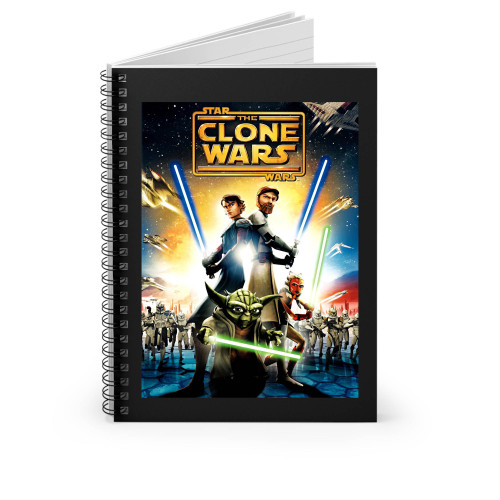 The Clone Wars 1 Spiral Notebook