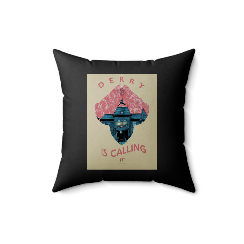 Derry Is Calling The It 2 Square Pillow Cover