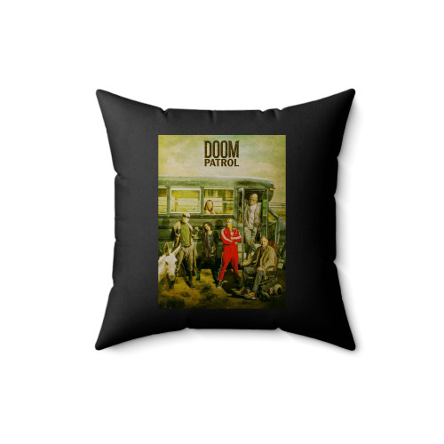 Doom Patrol Robotman Cyborg Square Pillow Cover