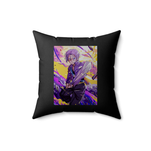 Dragon Ball Future Trunks Square Pillow Cover