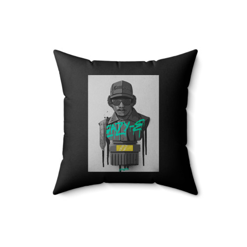 Eazy E Hip Hop Music Square Pillow Cover