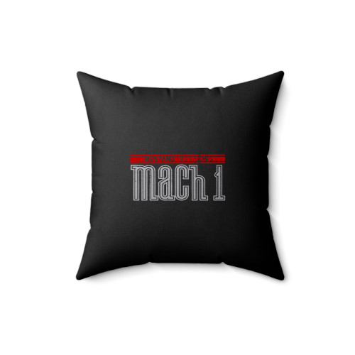 Ford Mustang 50 Years Mach 1 Square Pillow Cover