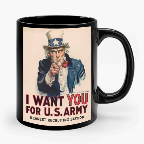 I Want You For U.S.Army Nearest Recruiting Station 1 Ceramic Mug
