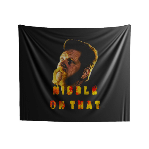 Nibble On That Abraham Indoor Wall Tapestries