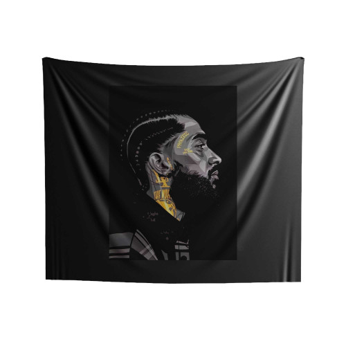 Nipsey Hussle Victory Lap Hip Hop Rapper Music Indoor Wall Tapestries