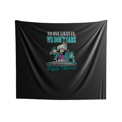 No One Likes Us We Don't Care Philly Special Philadelphia Eagles Indoor Wall Tapestries