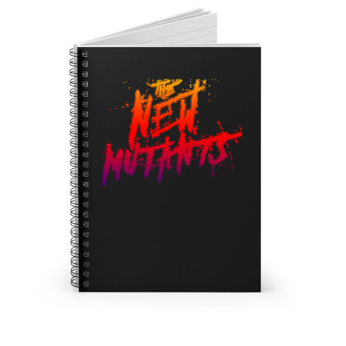 The New Mutants Logo Spiral Notebook