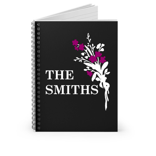 The Smiths Flowers Spiral Notebook