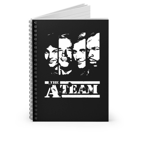 The Squad B&W Spiral Notebook