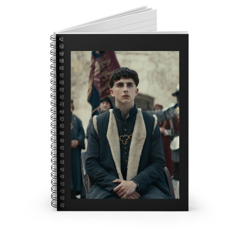 Timothee Chalamet Is Henry Spiral Notebook