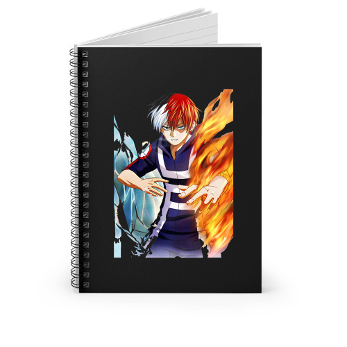 Todoroki My Hero Academia Spiral Notebook