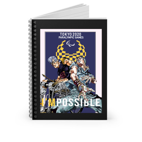 Tokyo 2020 Paralympic Games Spiral Notebook