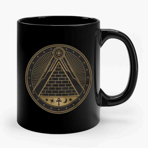 Illuminati, Freemason, Occult, Sacred Geometry And Alchemy 1 Ceramic Mug Illuminati, Freemason, Occult, Sacred Geometry And Alchemy 1 Ceramic Mug