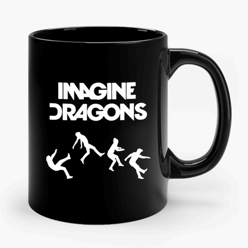 Imagine Dragons Silhouette Art Ceramic Mug