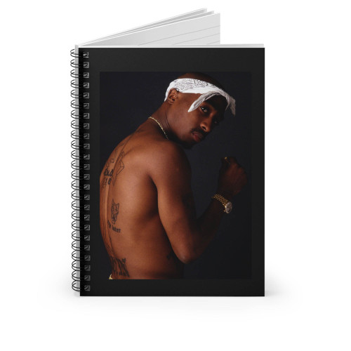 Tupac Resurrection Spiral Notebook