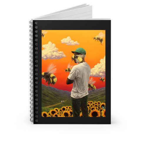 Tyler The Creator Flower Boy Album Cover Spiral Notebook