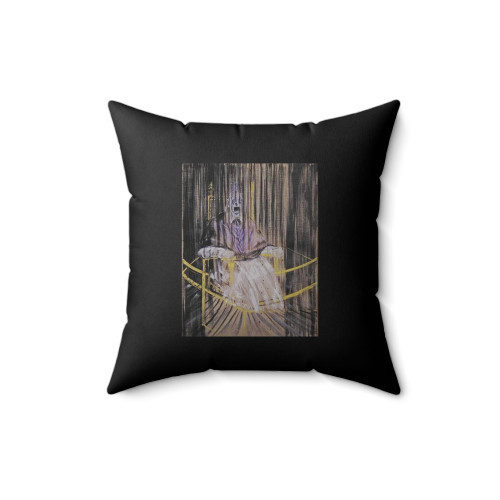 Francis Bacon Screaming Pope Square Pillow Cover