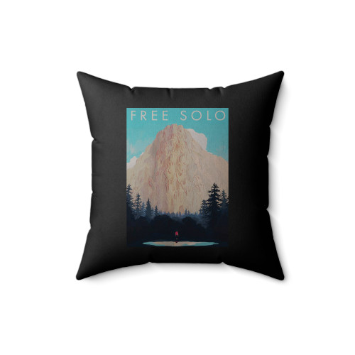 Free Solo Square Pillow Cover