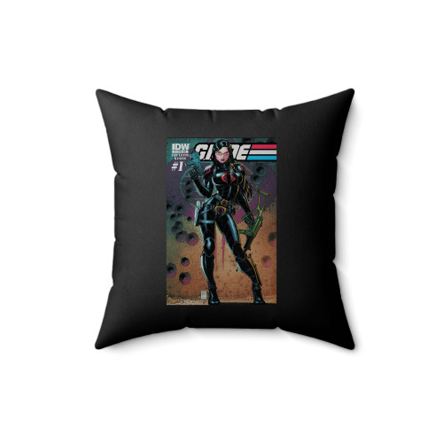 G.I. Joe Baroness 1 Square Pillow Cover