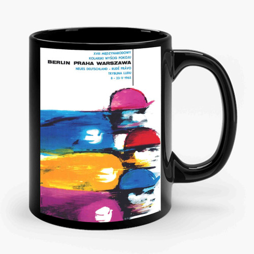 International Peace Race Berlin Praha Warszawa Ceramic Mug