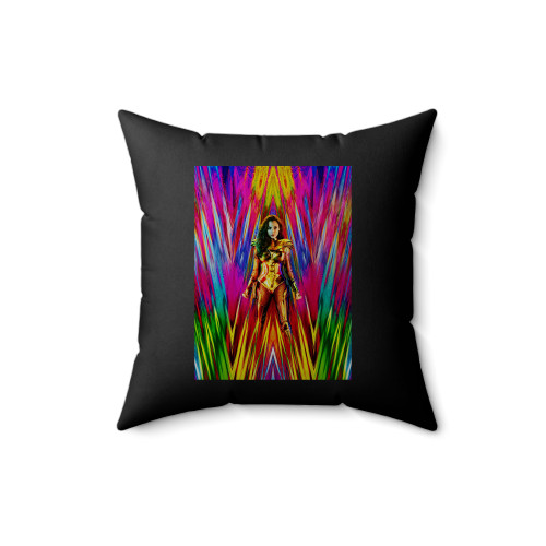 Gal Gadot On New Wonder Woman 1984 Square Pillow Cover