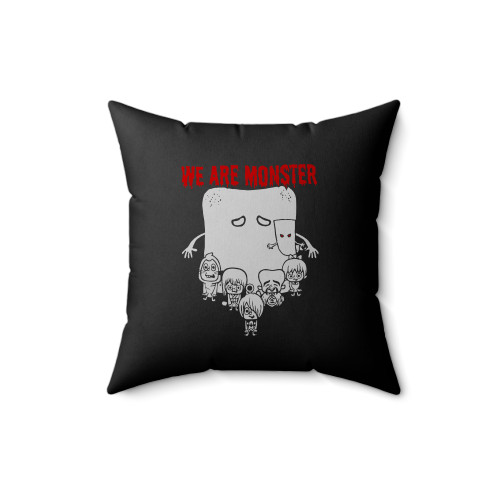 Gegege No Kitaro We Are Monster Anime Horror Cartoon Square Pillow Cover Gegege No Kitaro We Are Monster Anime Horror Cartoon Square Pillow Cover