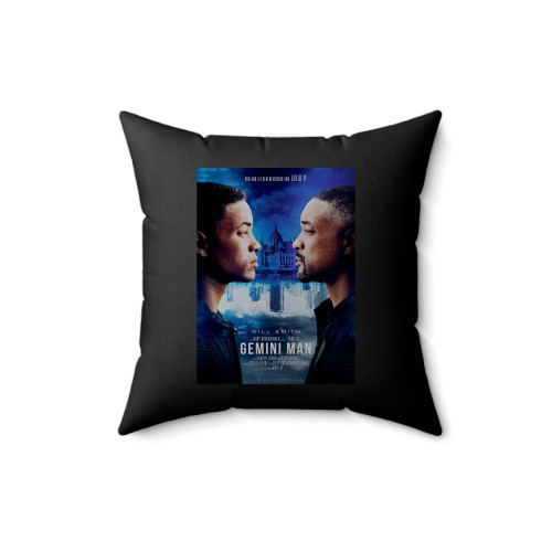 Gemini Man Will Smith Square Pillow Cover